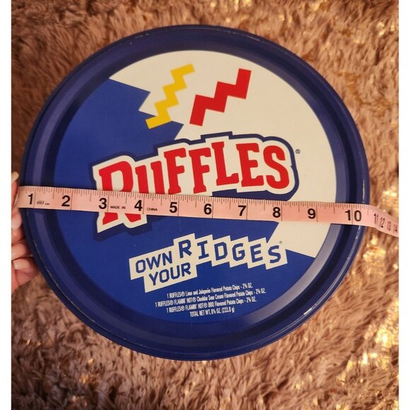 Ruffles Potato Chips Limited Edition Lebron & Anthony Tin - Picture 5 of 6